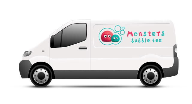 Monster Bubble Tea distribuce
