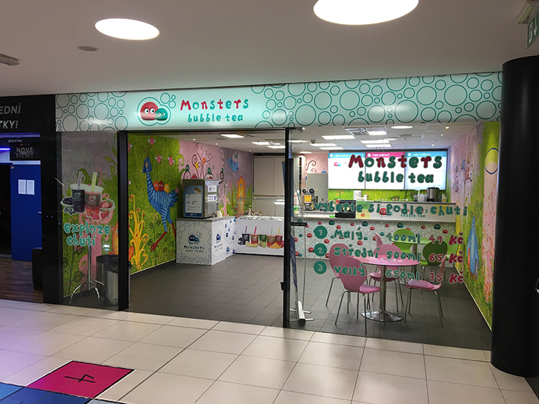 Prodejna monster bubble tea